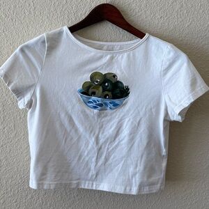 Y2k Baby Tee for Women Short Sleeve